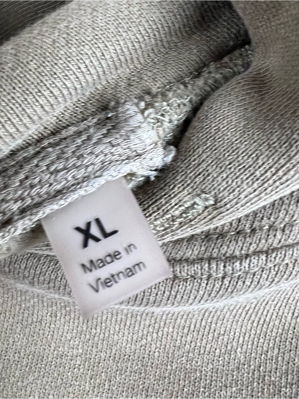 Essentials Fear Of God Beige Sweatshirt Hoodie Men’s Size XL - Picture 6 of 9